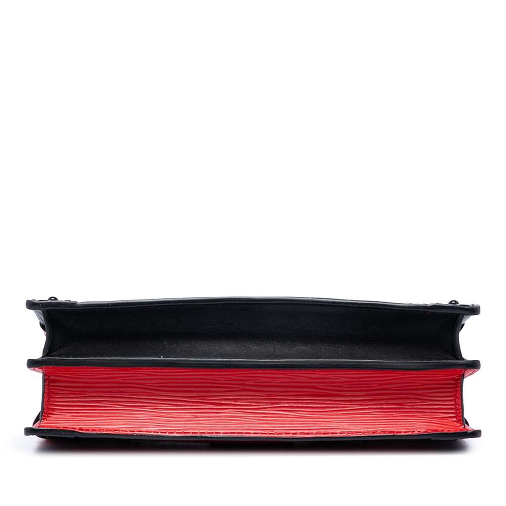 Louis Vuitton Epi Trunk Clutch Red Leather Very good condition - Inside View