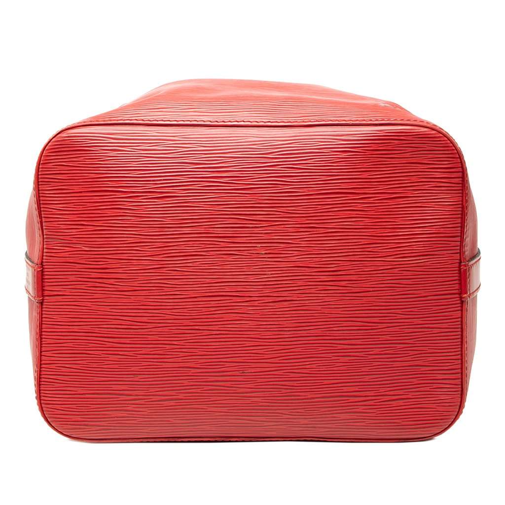 Louis Vuitton Epi Petit Noe Red Leather Very good - Inside View