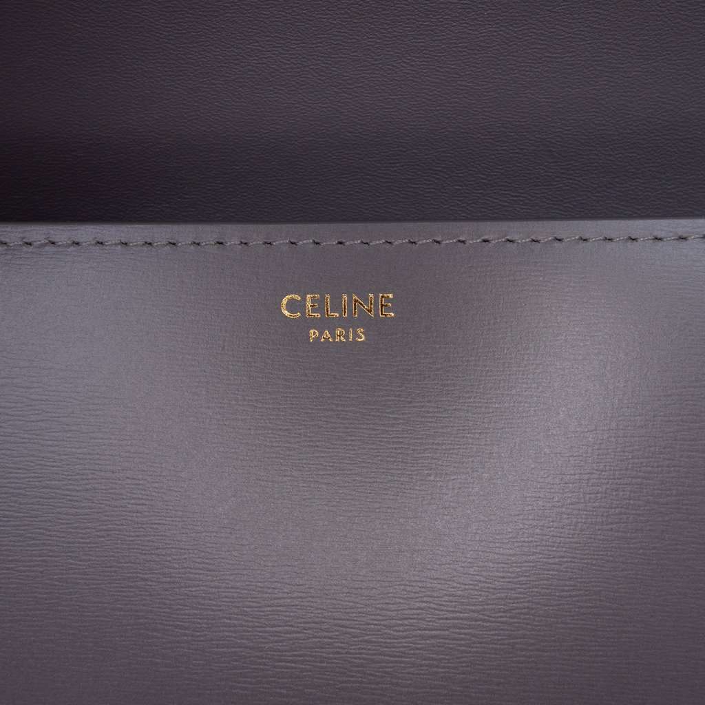 Celine Teen Shiny Calfskin Triomphe Crossbody MultiColor Leather Very good condition - Box View