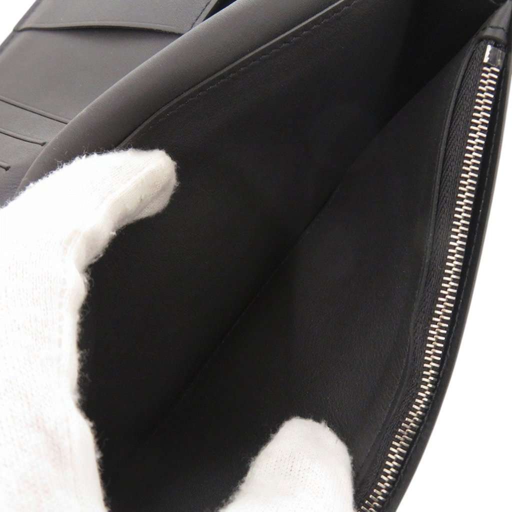 Louis Vuitton Blason Calfskin Monogram Brazza Bifold Long Wallet Black Leather Very good condition - Model View