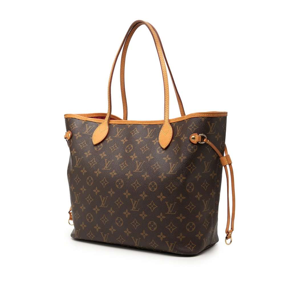 Louis Vuitton Monogram Neverfull MM Brown Very good condition - Back View