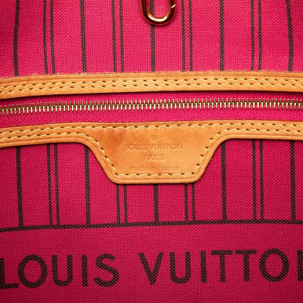 Louis Vuitton Monogram Neverfull MM Brown Very good condition - Box View