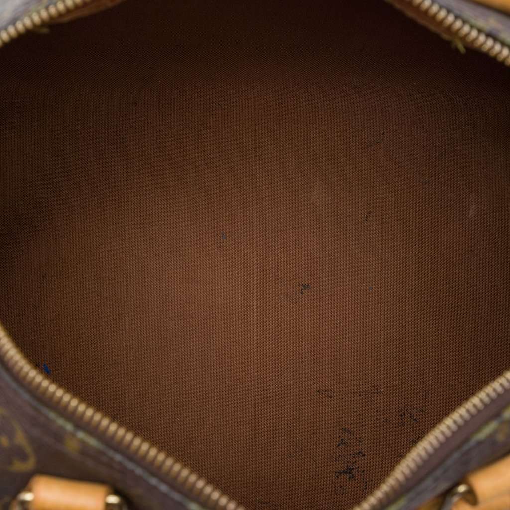 Louis Vuitton Monogram Speedy 30 Brown Very good - Model View