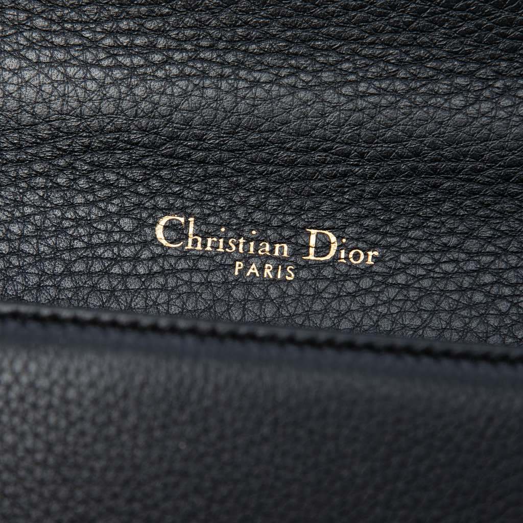 Dior Medium Calfskin Diorama Flap Black Leather Very good - Box View