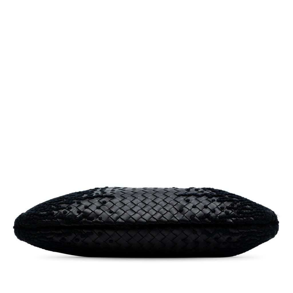 Bottega Veneta Nappa Intrecciato Tuffetage Tote Black Leather Very good condition - Inside View