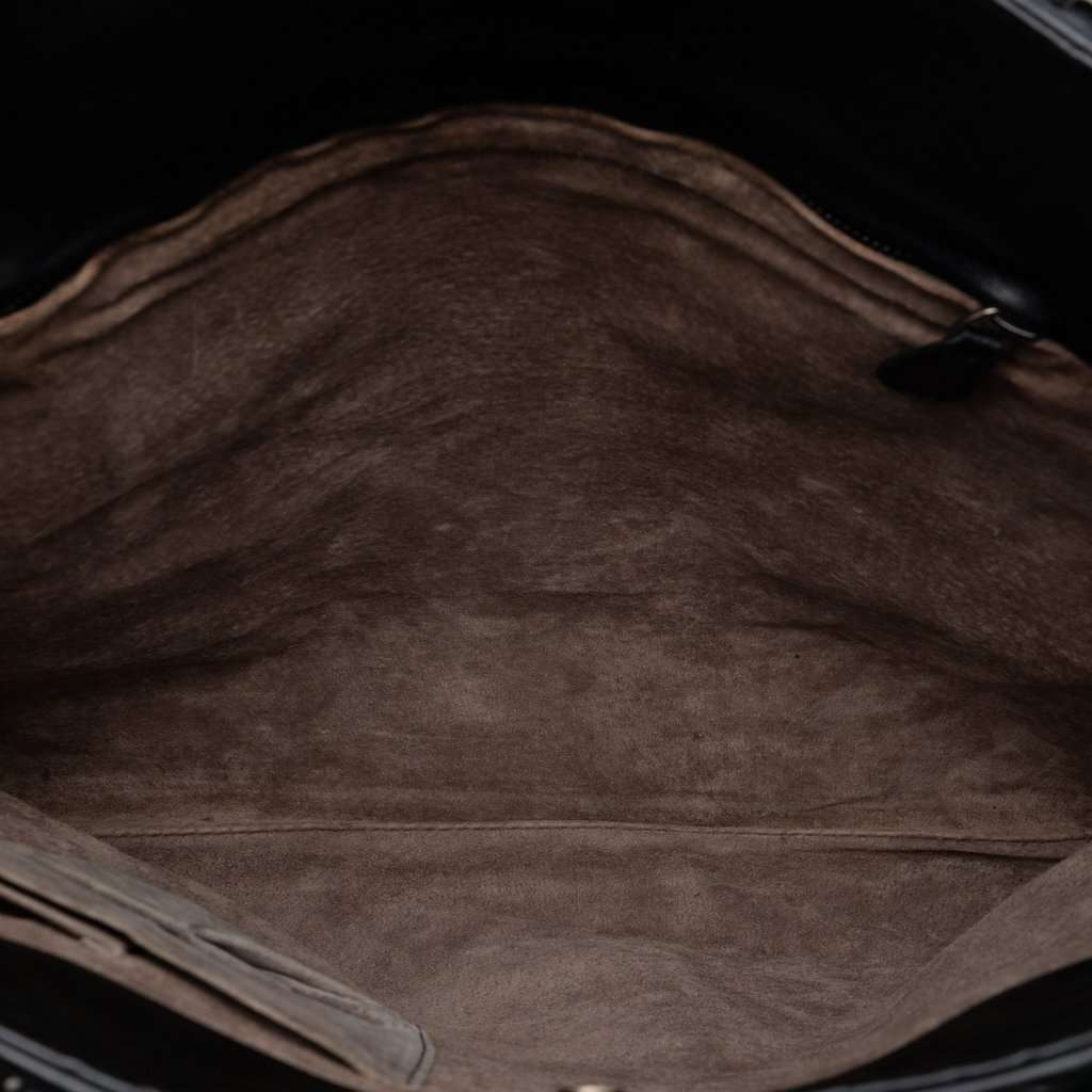 Bottega Veneta Nappa Intrecciato Tuffetage Tote Black Leather Very good condition - Model View