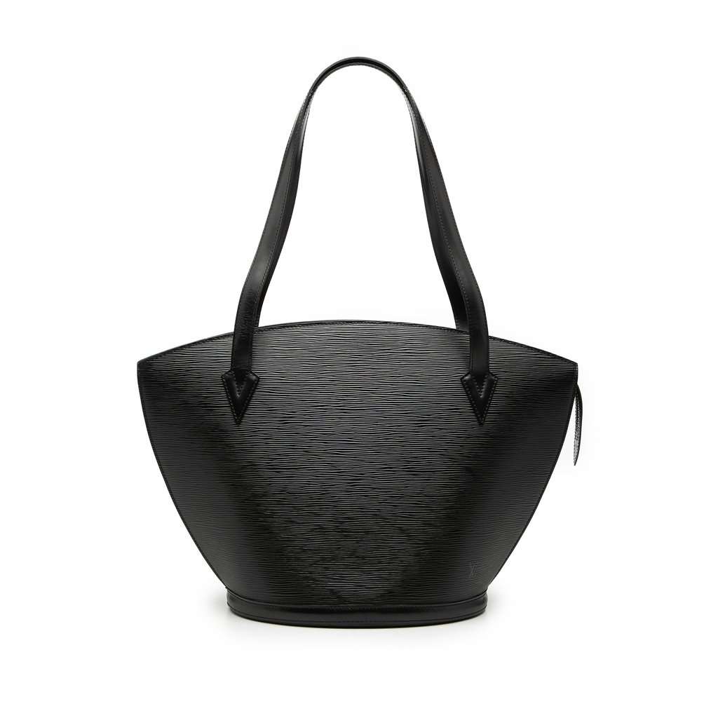 Louis Vuitton Epi Saint Jacques GM Long Strap Black Leather Very good condition - Front View