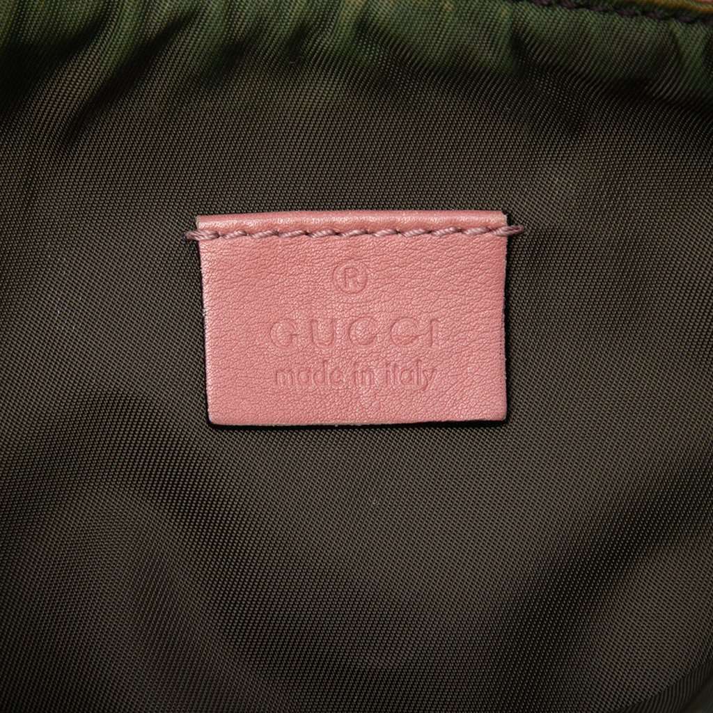 Gucci GG Canvas Web Handbag Beige Very good condition - Box View