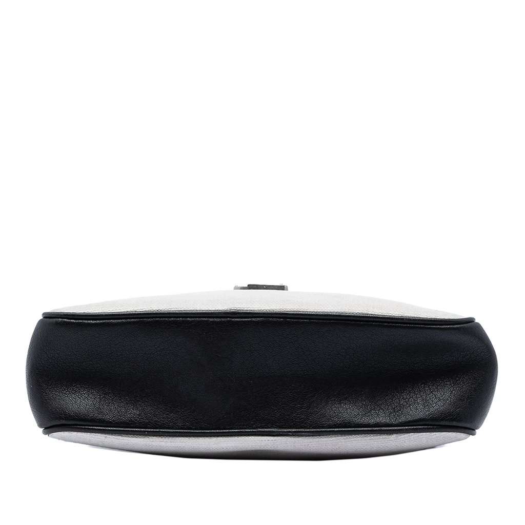 Saint Laurent Canvas Monogram Lou Camera Bag White Very good - Inside View