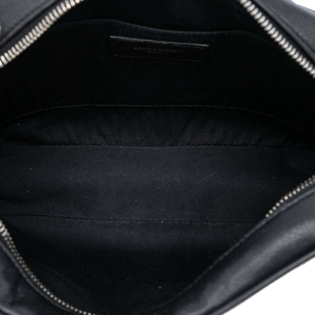 Saint Laurent Canvas Monogram Lou Camera Bag White Very good - Model View