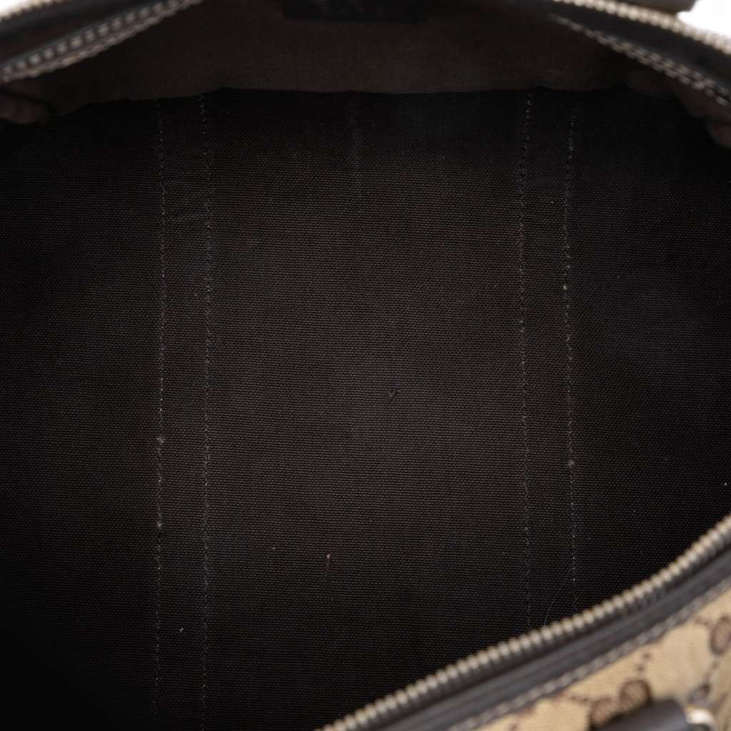Gucci Medium GG Crystal Joy Boston Bag Beige Very good condition - Model View