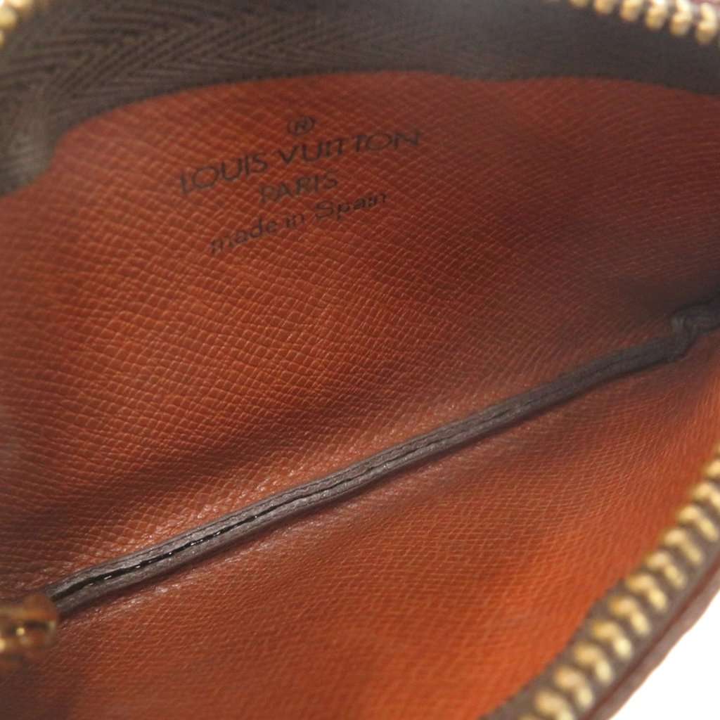 Louis Vuitton Monogram Key Pouch Brown Very good condition - Inside View
