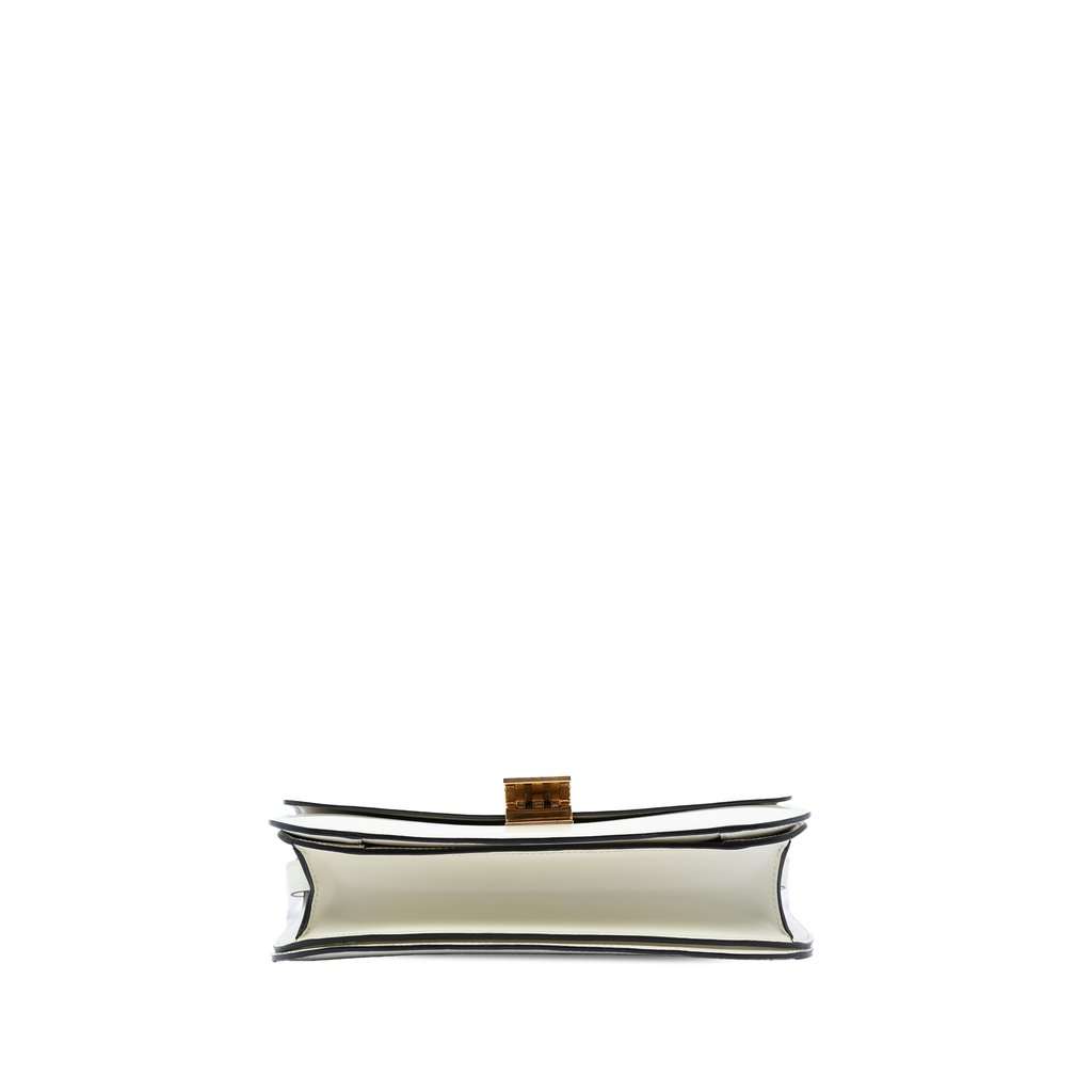 Celine Medium Calfskin Classic Box White Leather Very good condition - Inside View