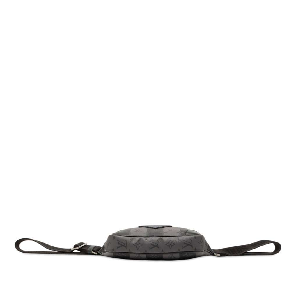 Louis Vuitton Monogram Eclipse Stripes Modular Sling Bag Black Very good condition - Inside View