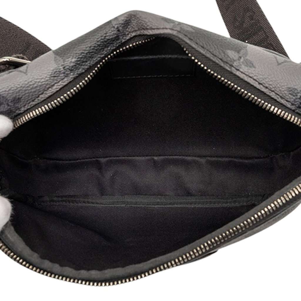 Louis Vuitton Monogram Eclipse Stripes Modular Sling Bag Black Very good condition - Model View