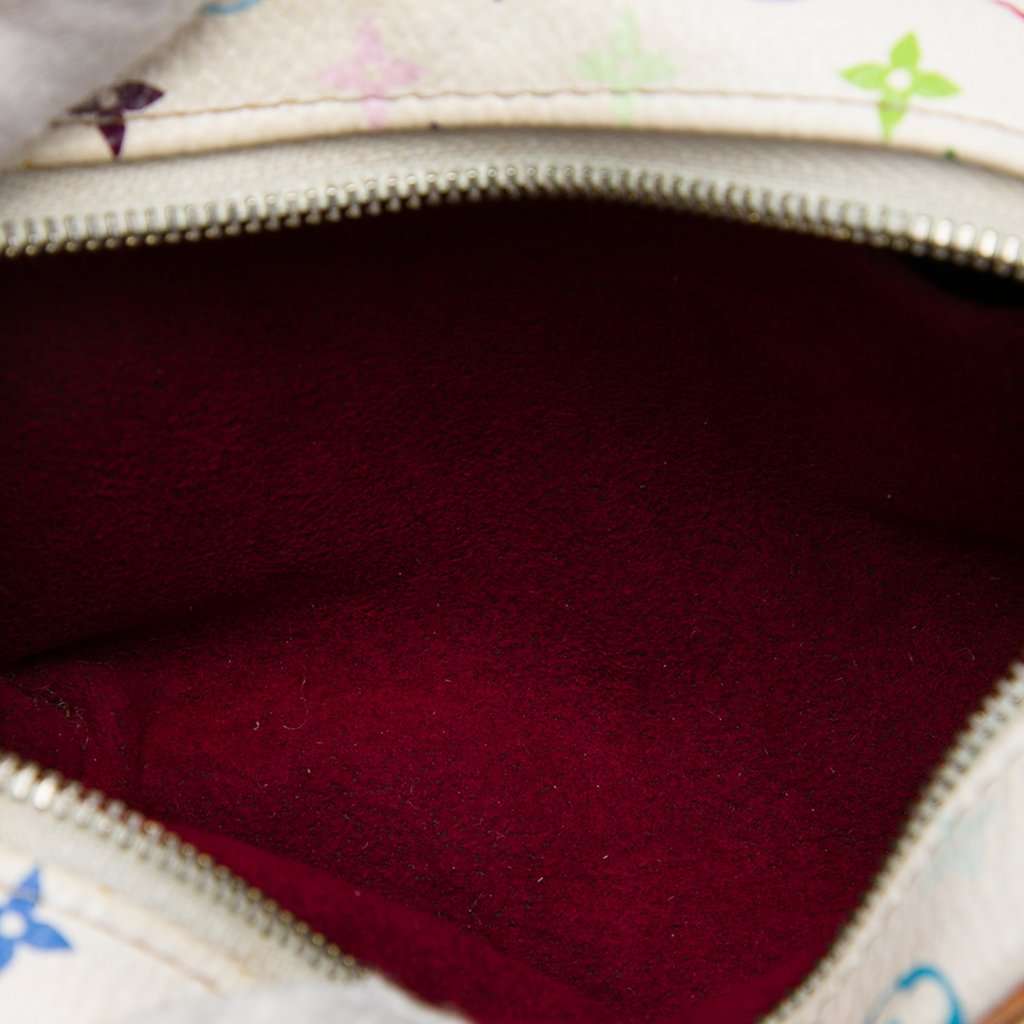 Louis Vuitton Monogram Multicolor Trousse Wapity Case White Very good condition - Model View