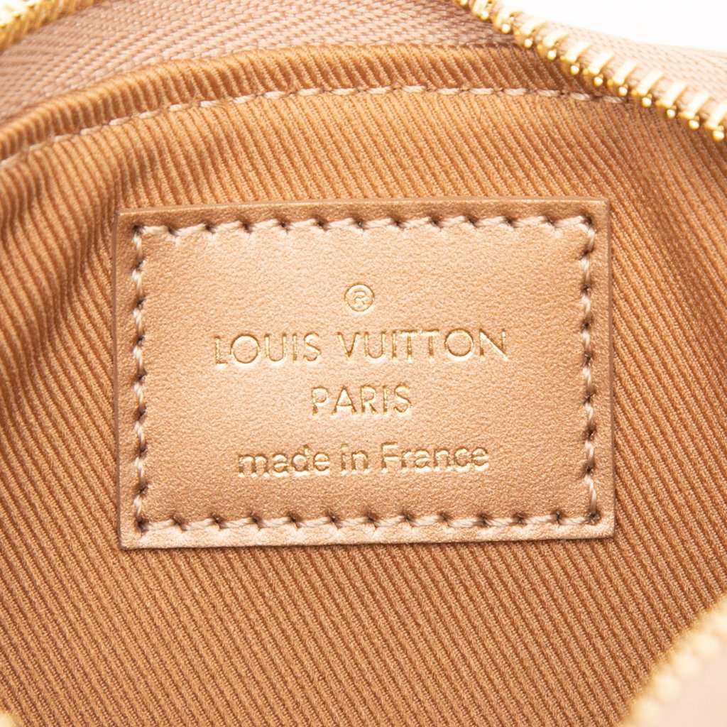 Louis Vuitton Monogram Vernis Mini Pochette Accessoires Pink Leather Very good condition - Box View