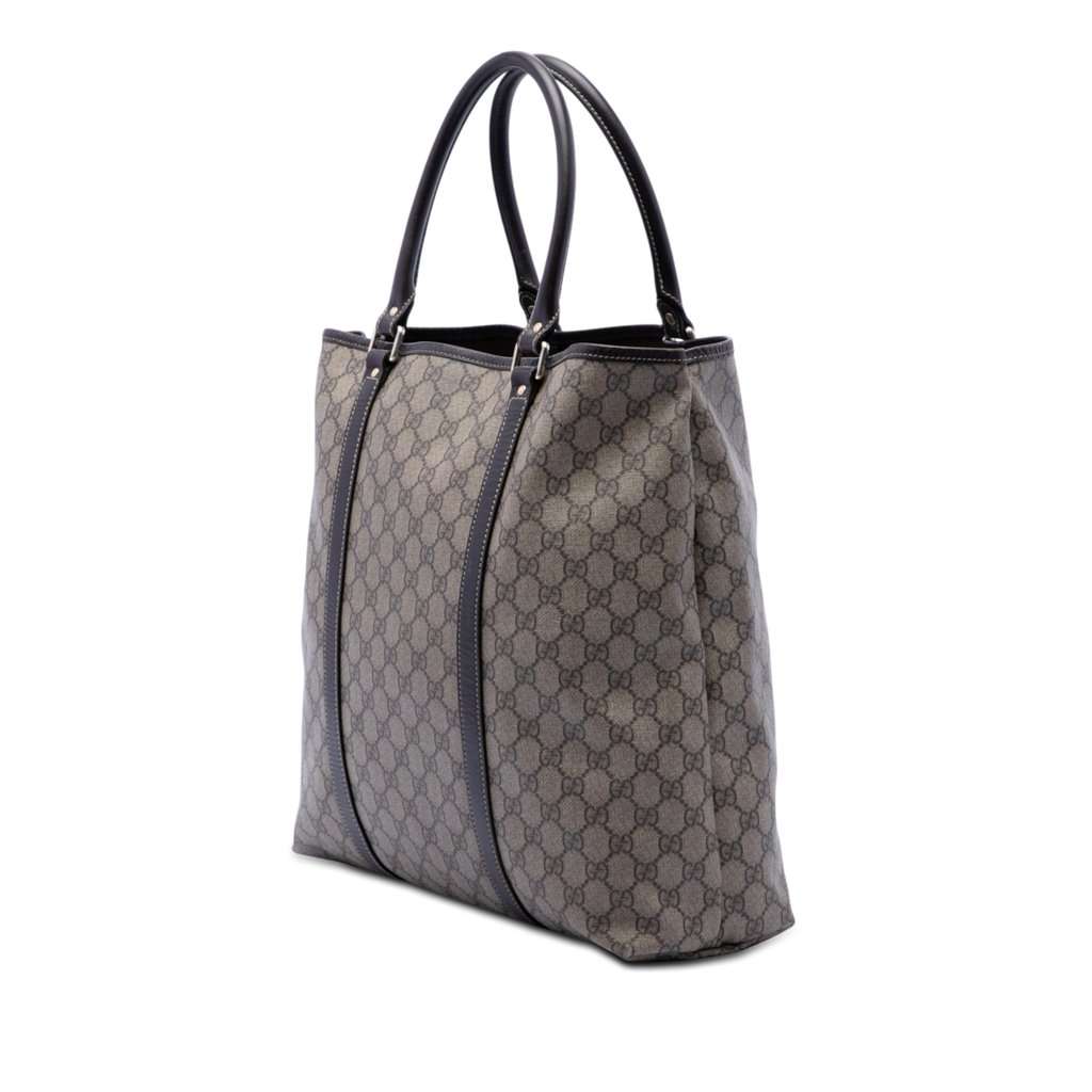 Gucci GG Supreme Joy Vertical Tote Beige Very good condition - Back View