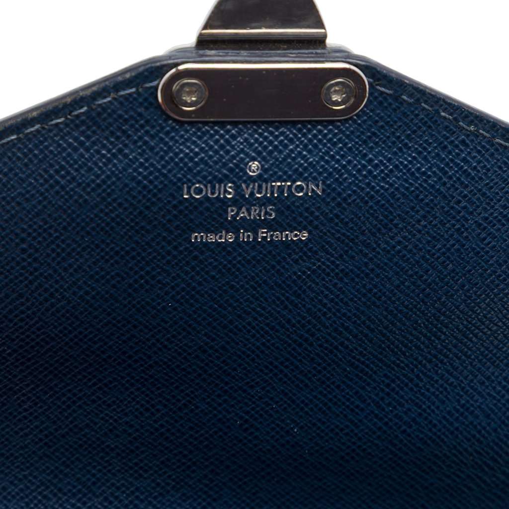 Louis Vuitton Epi Monceau BB Blue Leather Very good - Box View