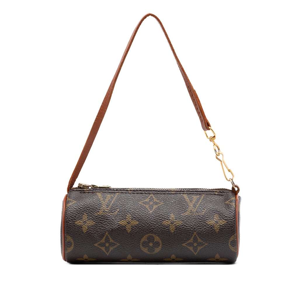 Louis Vuitton Monogram Papillon Pochette Brown Very good condition - Front View