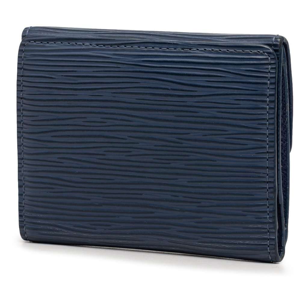 Louis Vuitton Epi Ludlow Blue Leather Very good condition - Back View