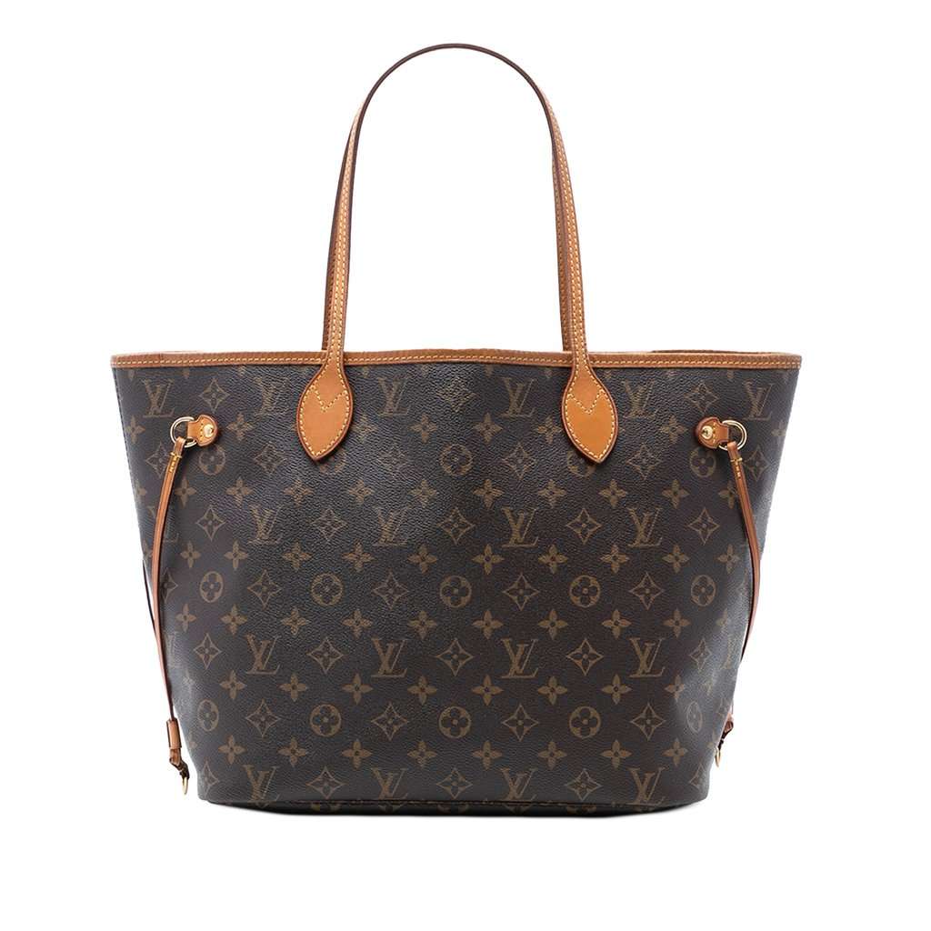 Louis Vuitton Monogram Neverfull MM Brown Very good condition - Front View