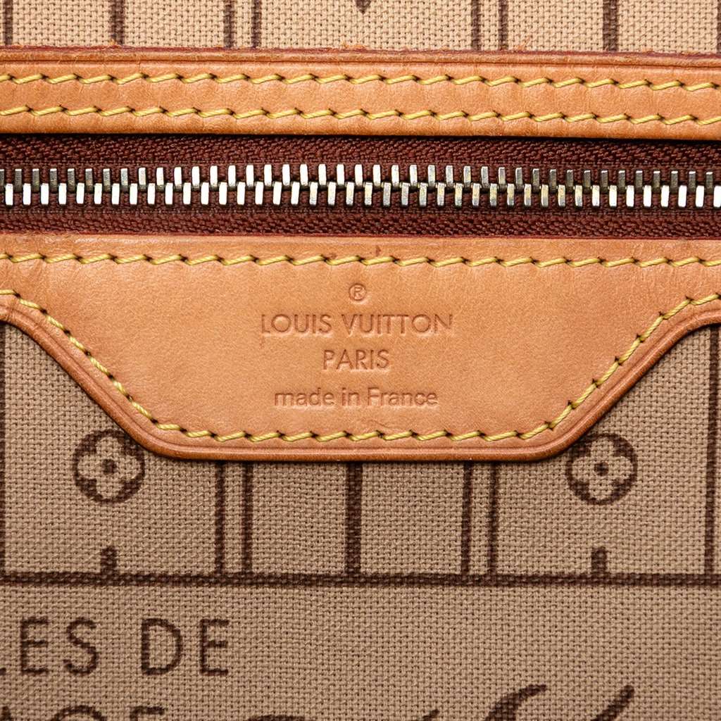 Louis Vuitton Monogram Neverfull MM Brown Very good condition - Box View
