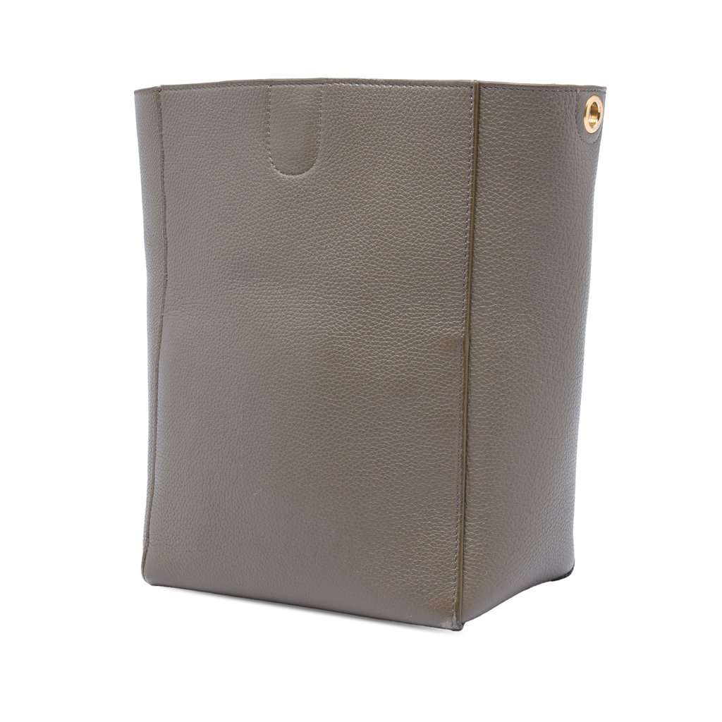 Celine Small Soft Grained Calfskin Seau Sangle Bucket Bag MultiColor Leather Very good - Back View
