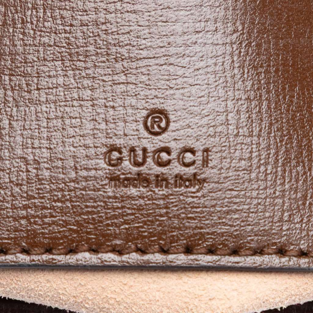Gucci Mini GG Supreme Web Jackie 1961 Crossbody Beige Very good condition - Box View
