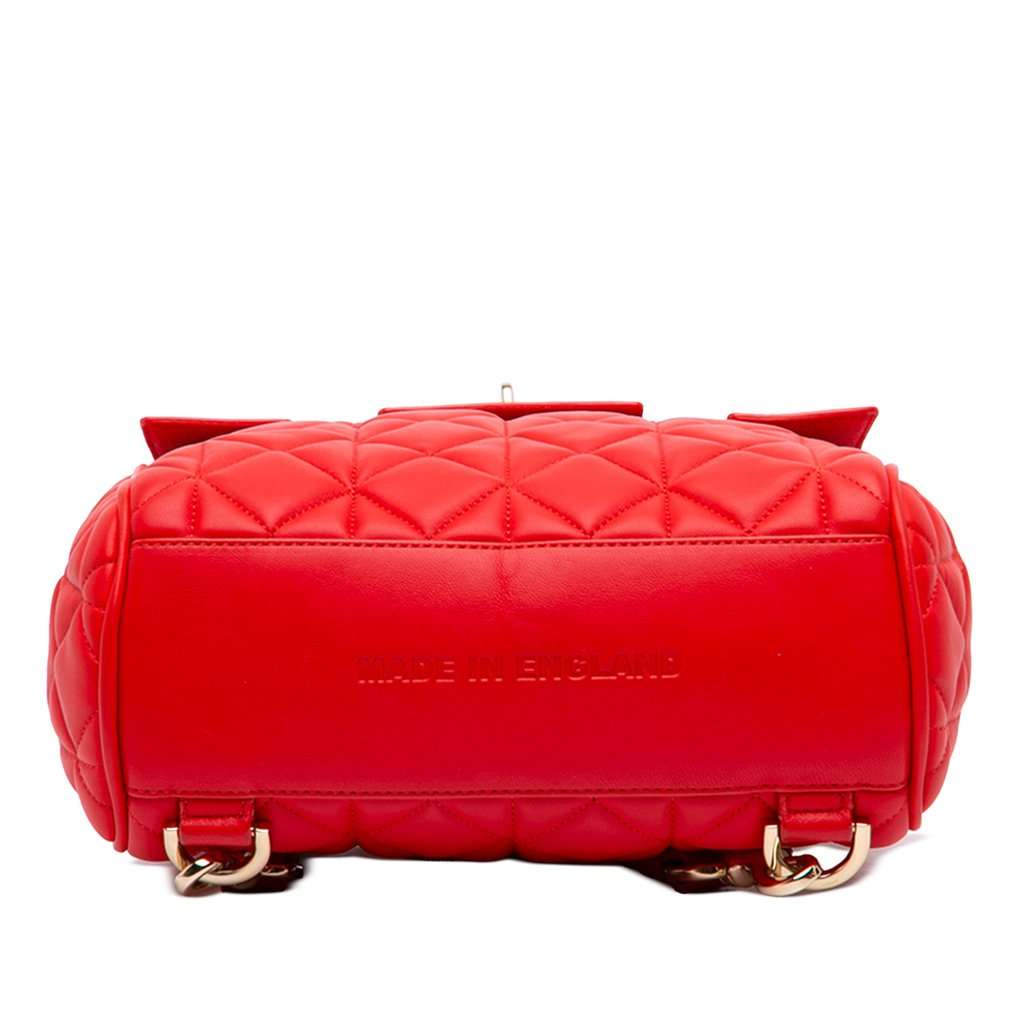 Mulberry Mini Quilted Nappa Cara Delevingne Convertible Bag Red Leather Very good - Inside View