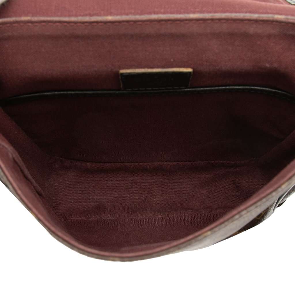 Louis Vuitton Monogram Macassar Bass PM Brown Very good condition - Model View