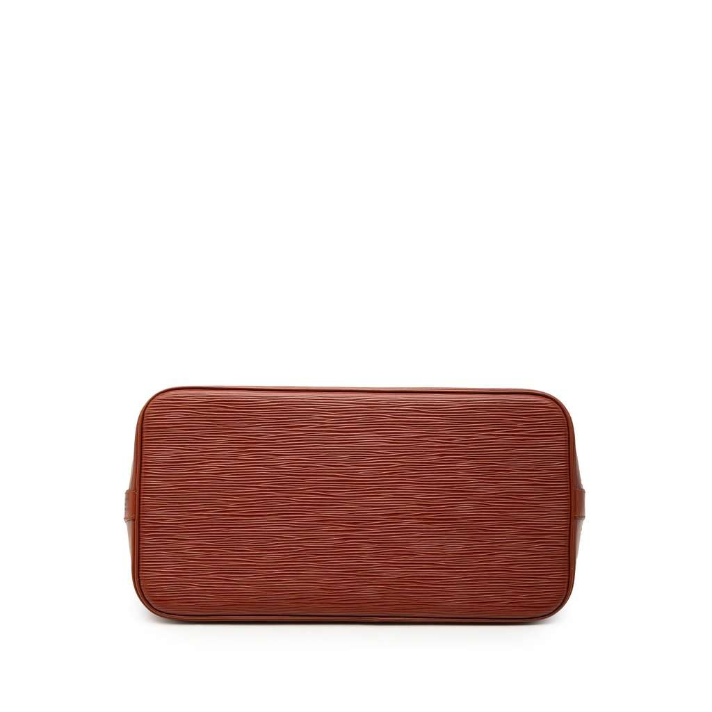 Louis Vuitton Epi Alma PM Brown Leather Very good - Inside View