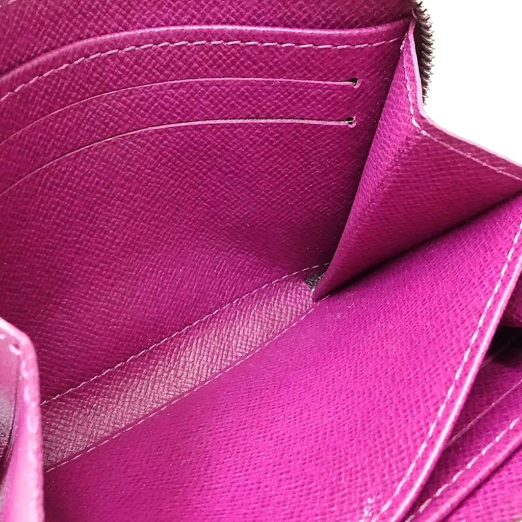 Louis Vuitton Epi Zippy Coin Purse Purple Leather Very good condition - Box View