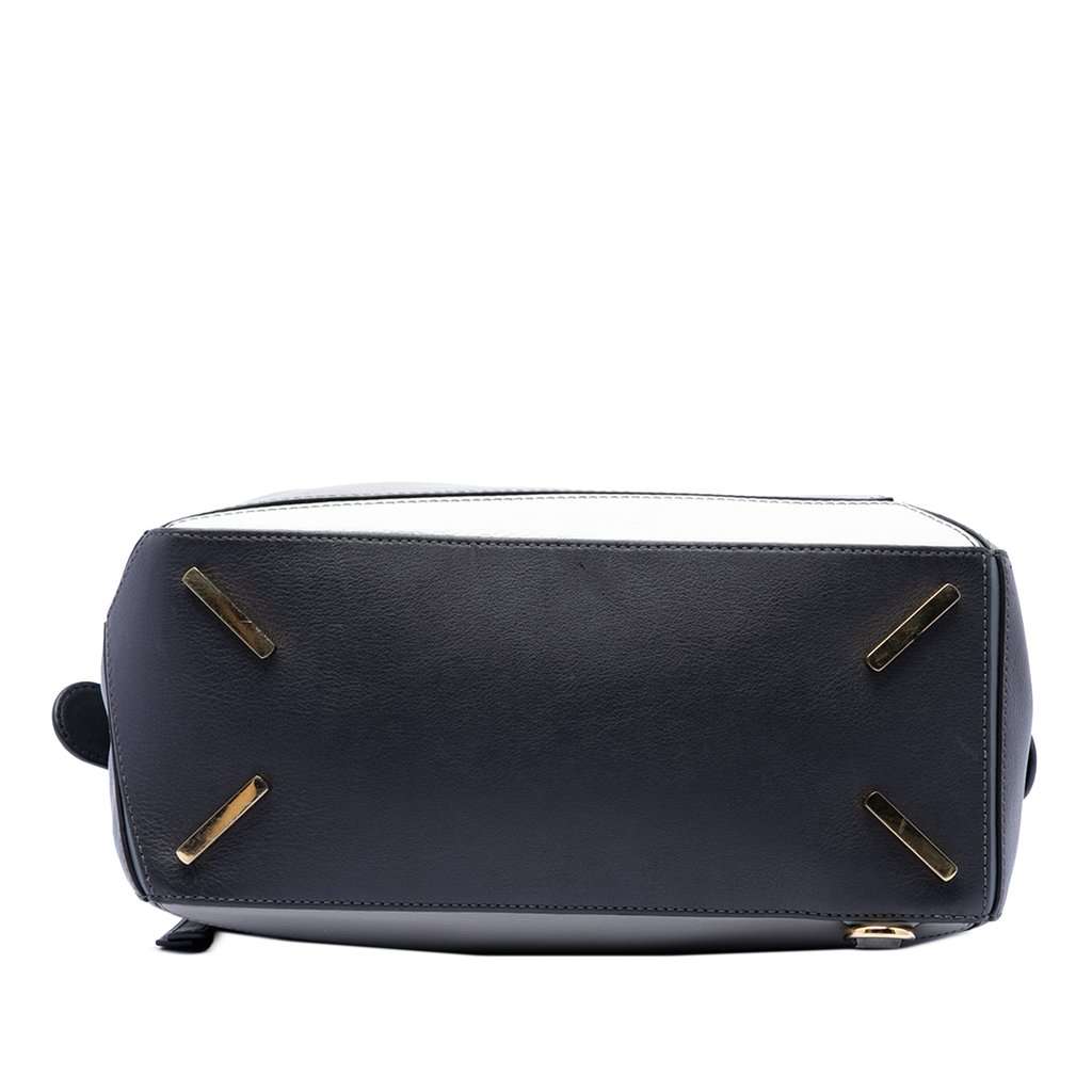 LOEWE Medium Tricolor Calfskin Puzzle Satchel MultiColor Leather Very good condition - Inside View