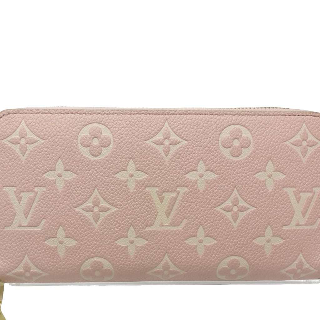 Louis Vuitton Bicolor Monogram Empreinte Zippy Long Wallet Pink Leather Very good condition - Back View