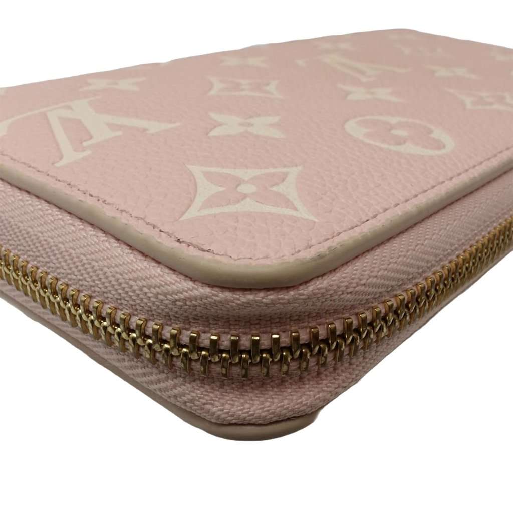 Louis Vuitton Bicolor Monogram Empreinte Zippy Long Wallet Pink Leather Very good condition - Model View