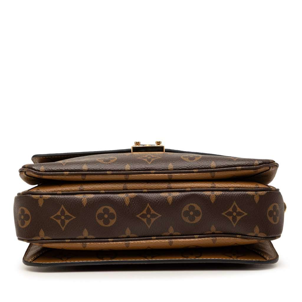 Louis Vuitton Monogram Reverse Pochette Metis Brown Very good - Inside View