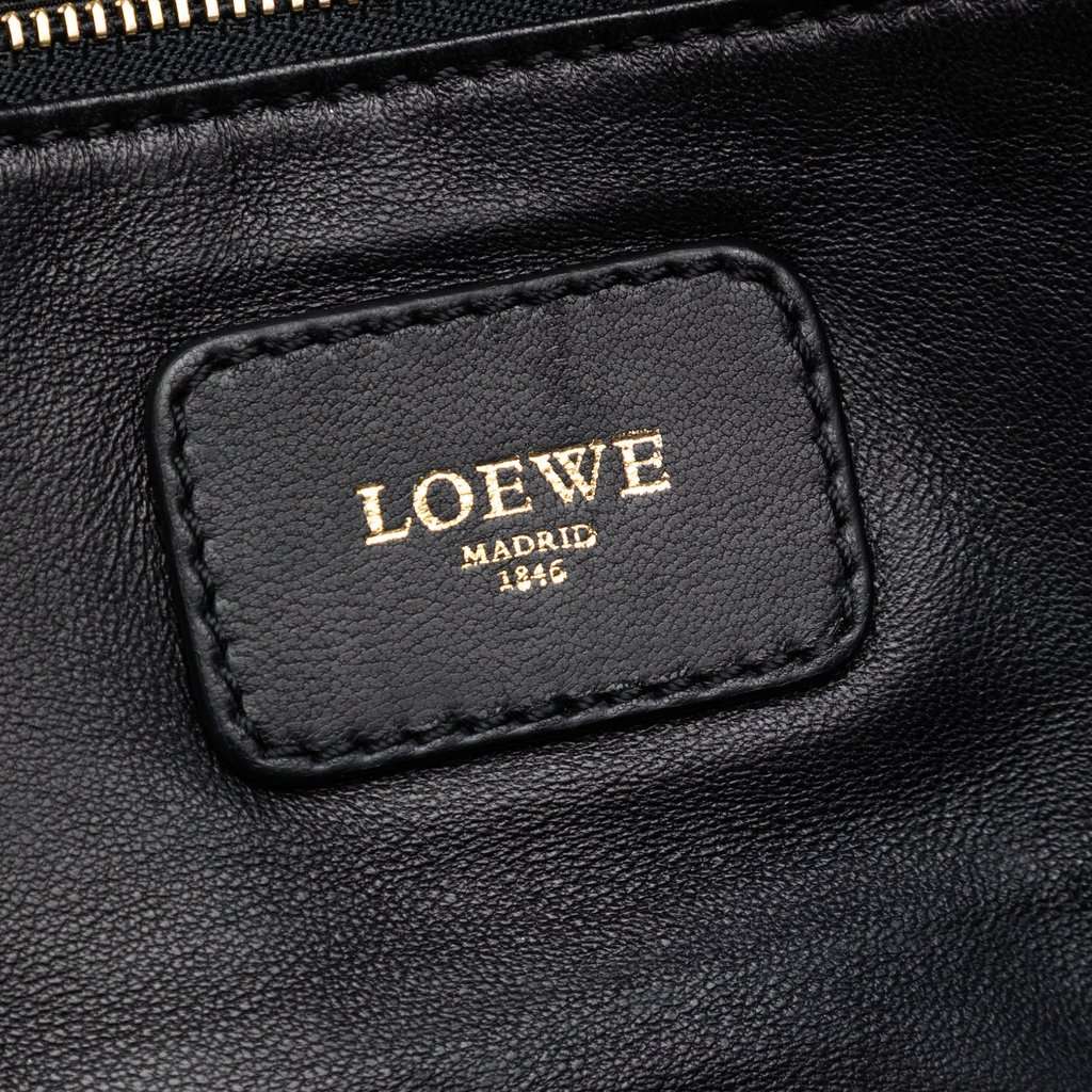 Loewe Metallic Goatskin Amazona 36 Gold Leather Good - Box View