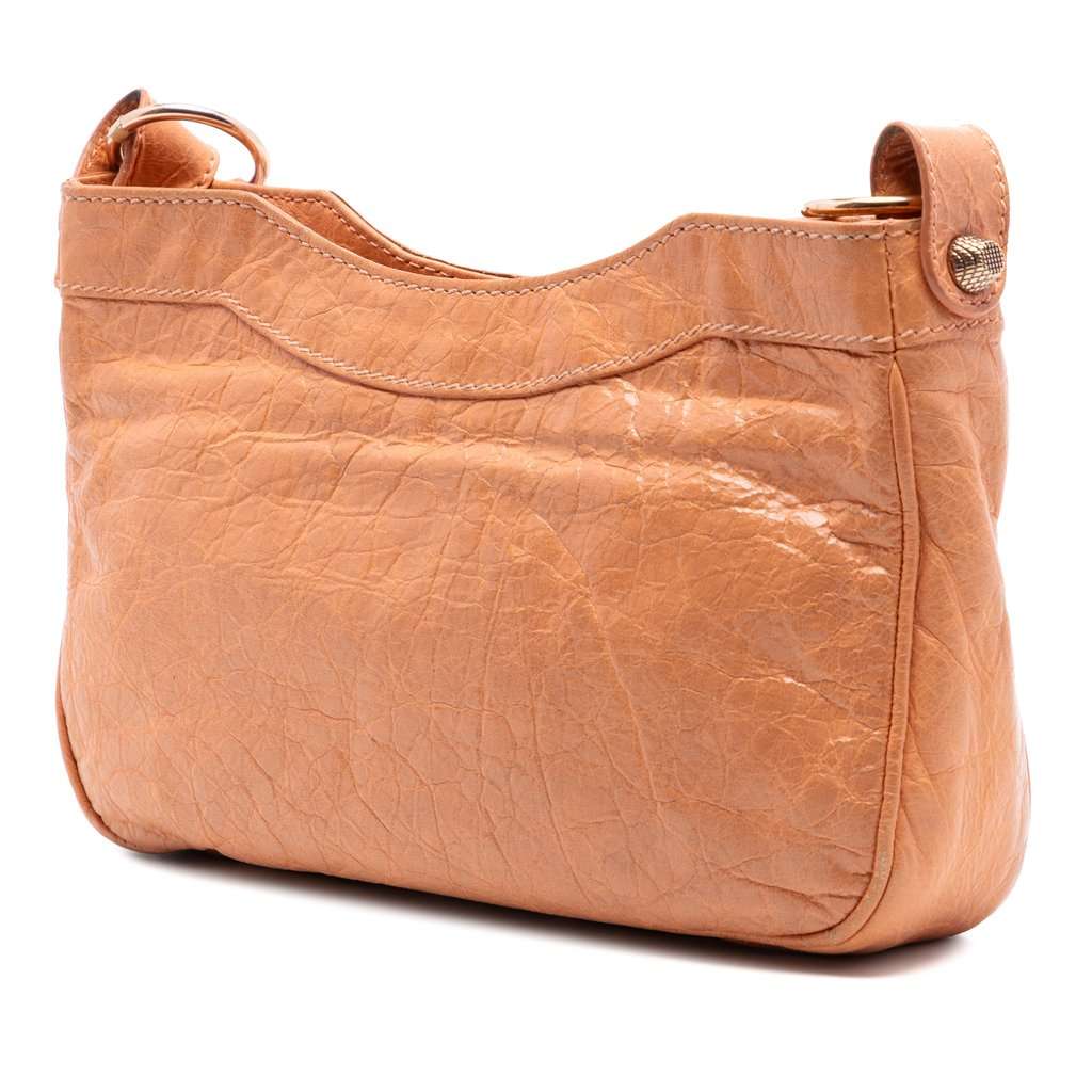Balenciaga Lambskin Motocross Giant 12 Hip Crossbody Orange Leather Very good condition - Back View