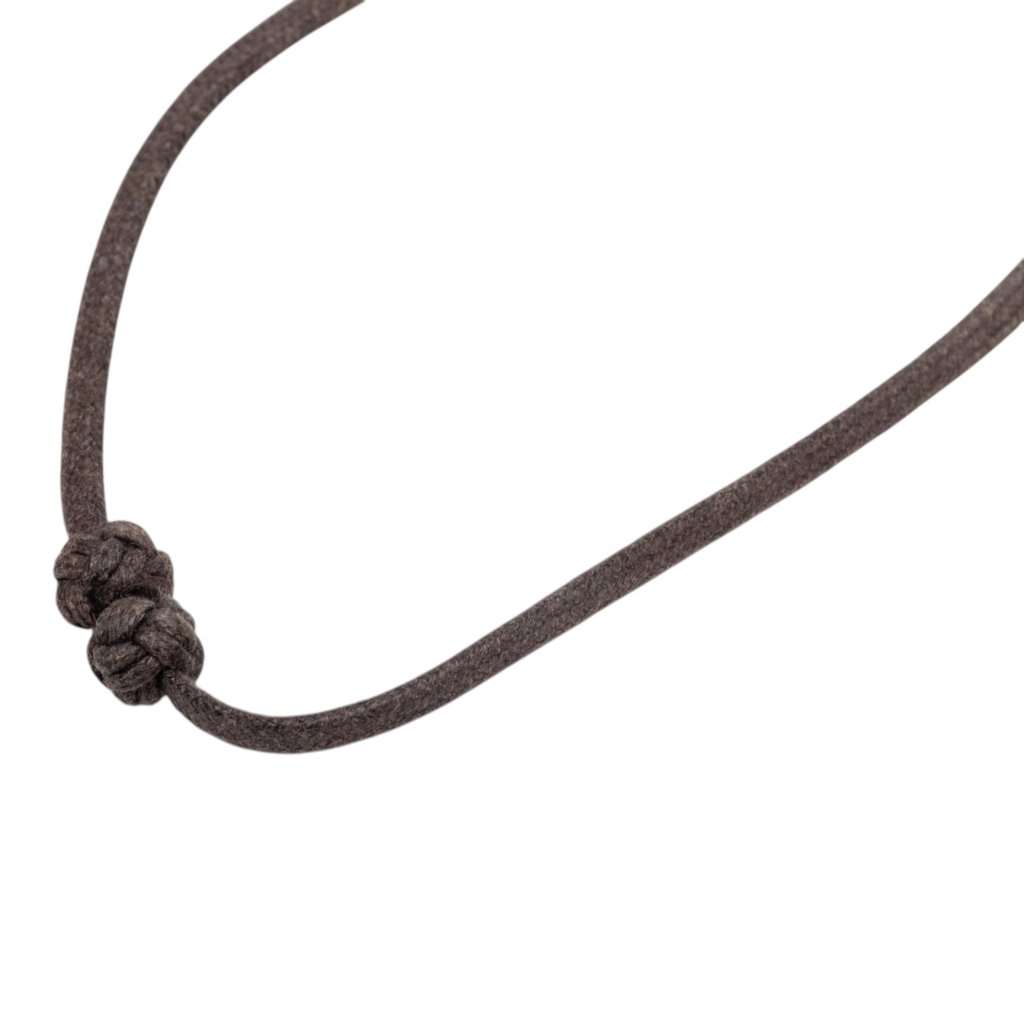 Hermès Buffalo Horn Opus Pendant Necklace Pink Very good - Box View