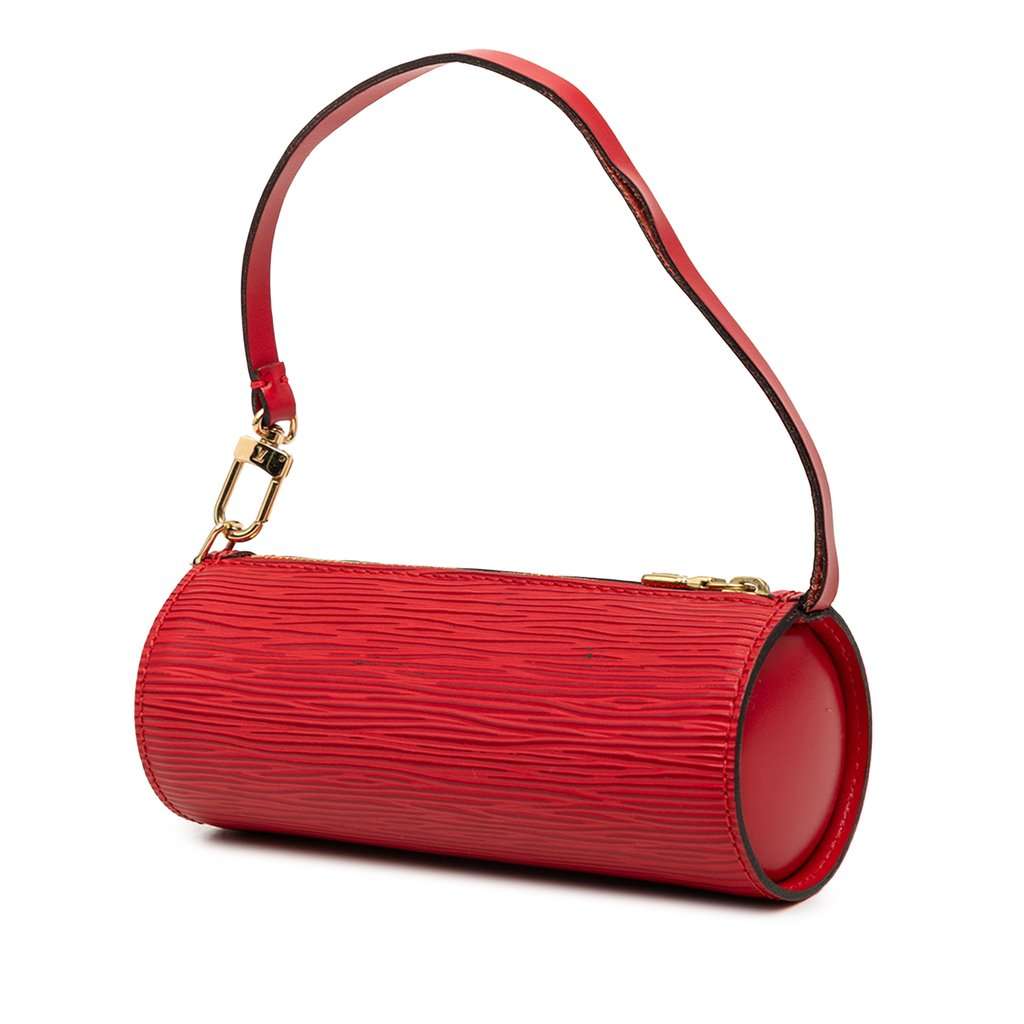 Louis Vuitton Epi Pochette Papillon Red Leather Good condition - Back View
