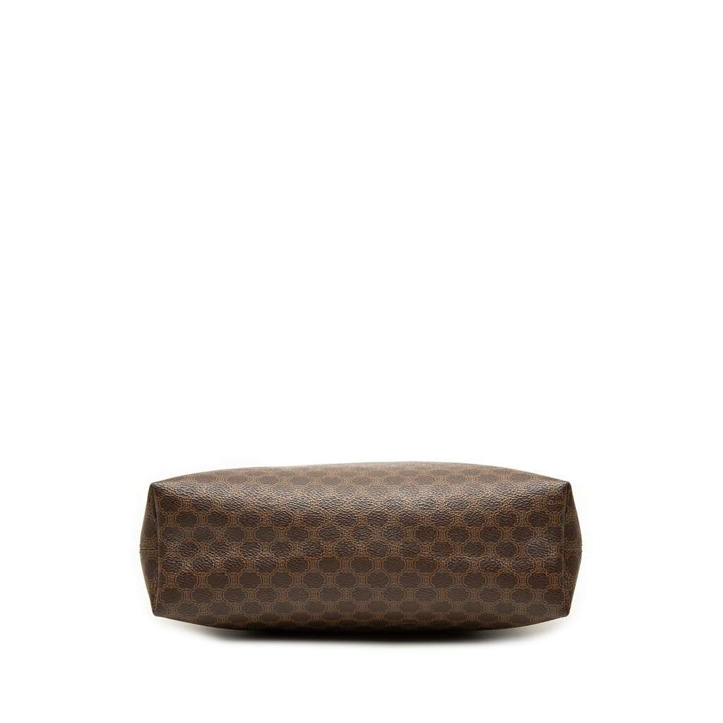 Celine Macadam Coated Canvas Tote Brown Very good - Inside View