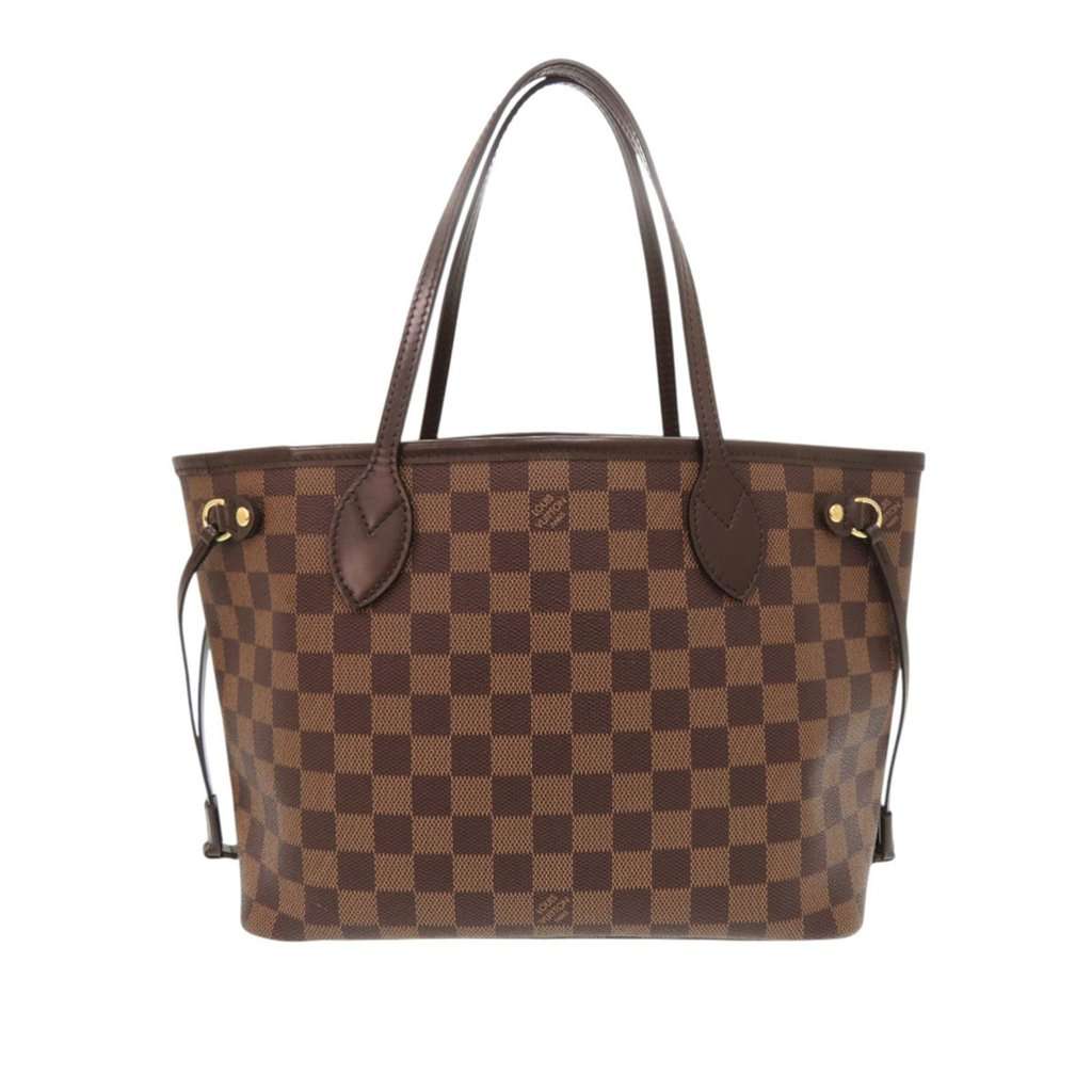 Louis Vuitton Damier Ebene Neverfull PM Brown Very good condition - Back View