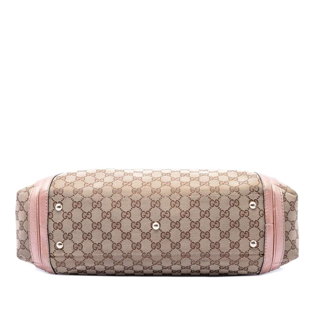 Gucci GG Canvas Bella Convertible Tote Beige Very good condition - Inside View