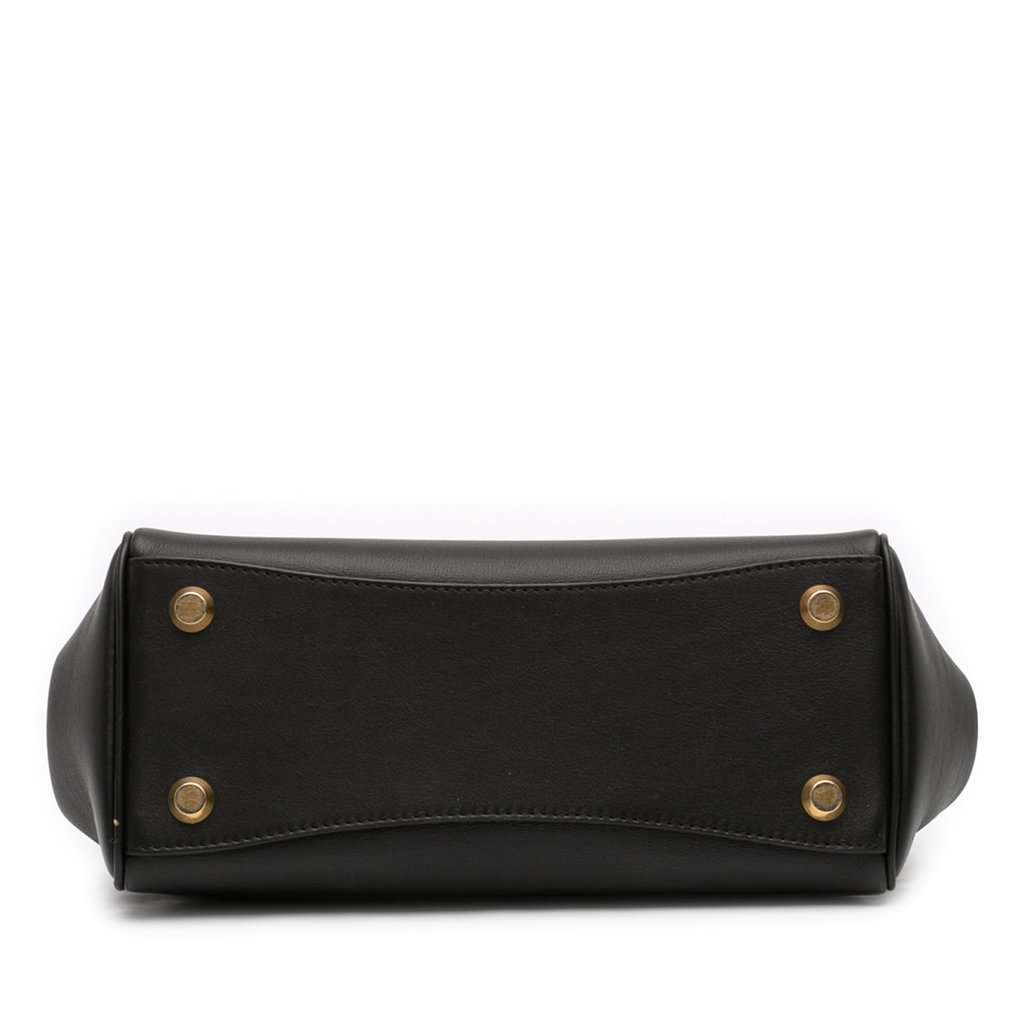 Balenciaga Mini Smooth Calfskin Hampton Carry All Satchel Black Leather Very good condition - Inside View