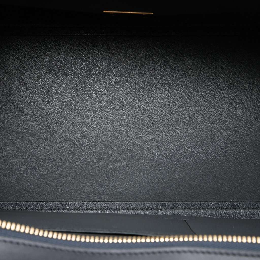 Celine Medium Tricolor Leather Trapeze Satchel Black Leather Very good condition - Model View