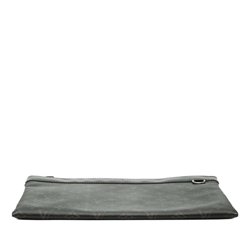 Louis Vuitton Monogram Eclipse Discovery Pochette GM Black Very good condition - Inside View