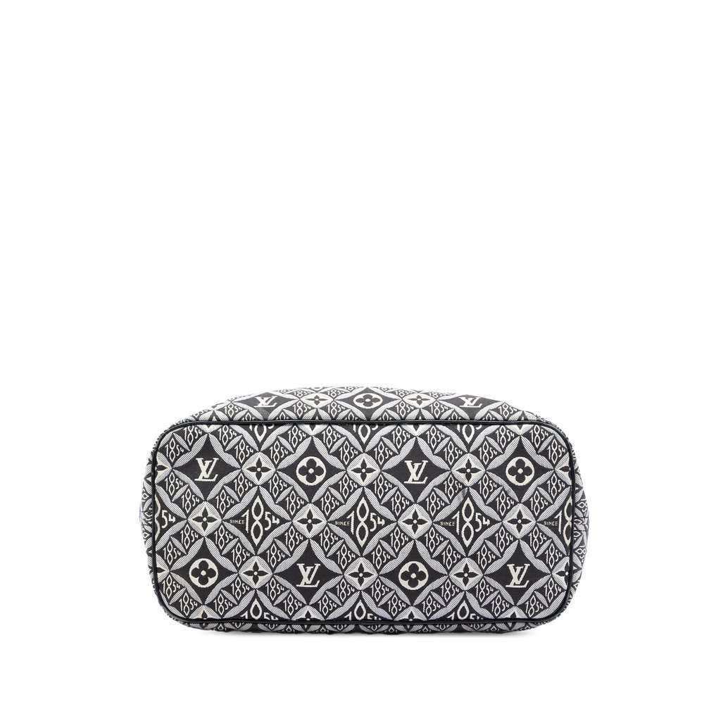 Louis Vuitton Monogram Jacquard Since 1854 Neverfull MM Black Very good condition - Inside View