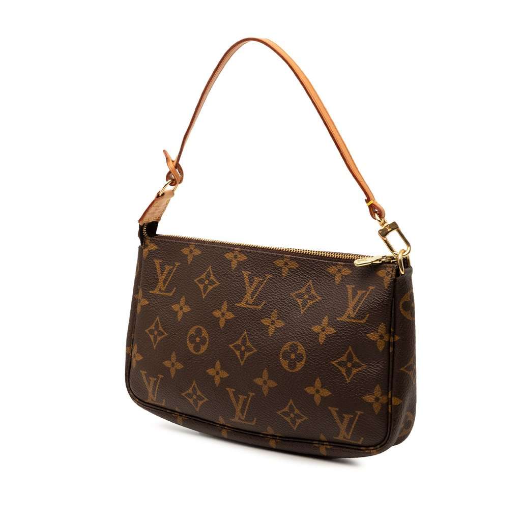 Louis Vuitton Monogram Pochette Accessoires Brown Very good condition - Back View