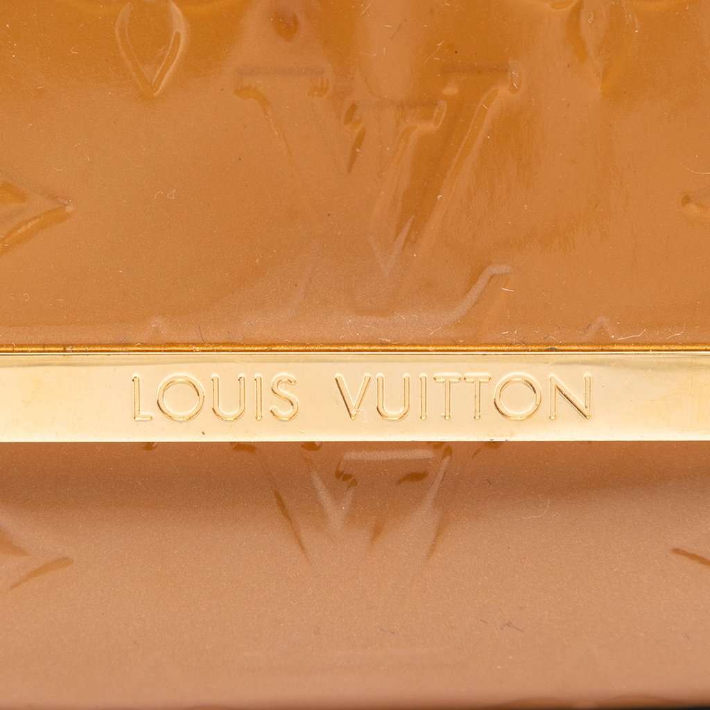 Louis Vuitton Monogram Vernis Rossmore MM Brown Leather Very good condition - Box View